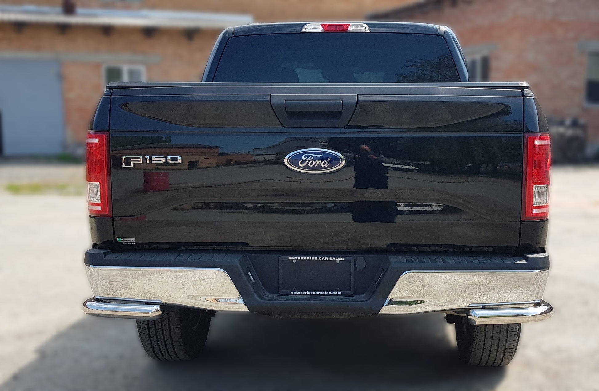 Rear Corner Bars AK003 (2 pcs, stainless steel) for Ford F-150 2014-2021 - image 2
