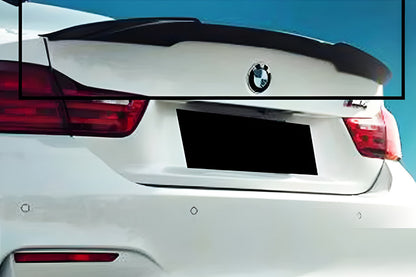 Spoiler M4-Style V1 (for F32, Gloss Black) for BMW 4 Series F32/F33/F36 2012-2020 - image 1