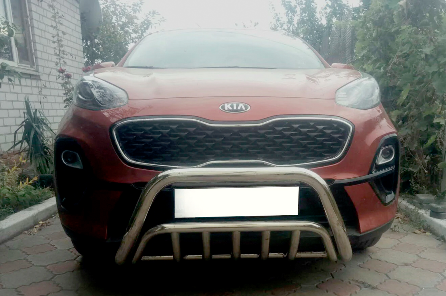Front Bar WT002 (Stainless Steel) for Kia Sportage 2015-2021 - image 2