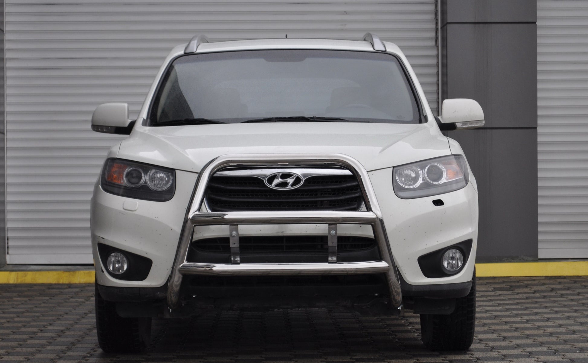 Bull Bar WT018 (Stainless Steel) for Hyundai Santa Fe 2 2006-2012 - image 2