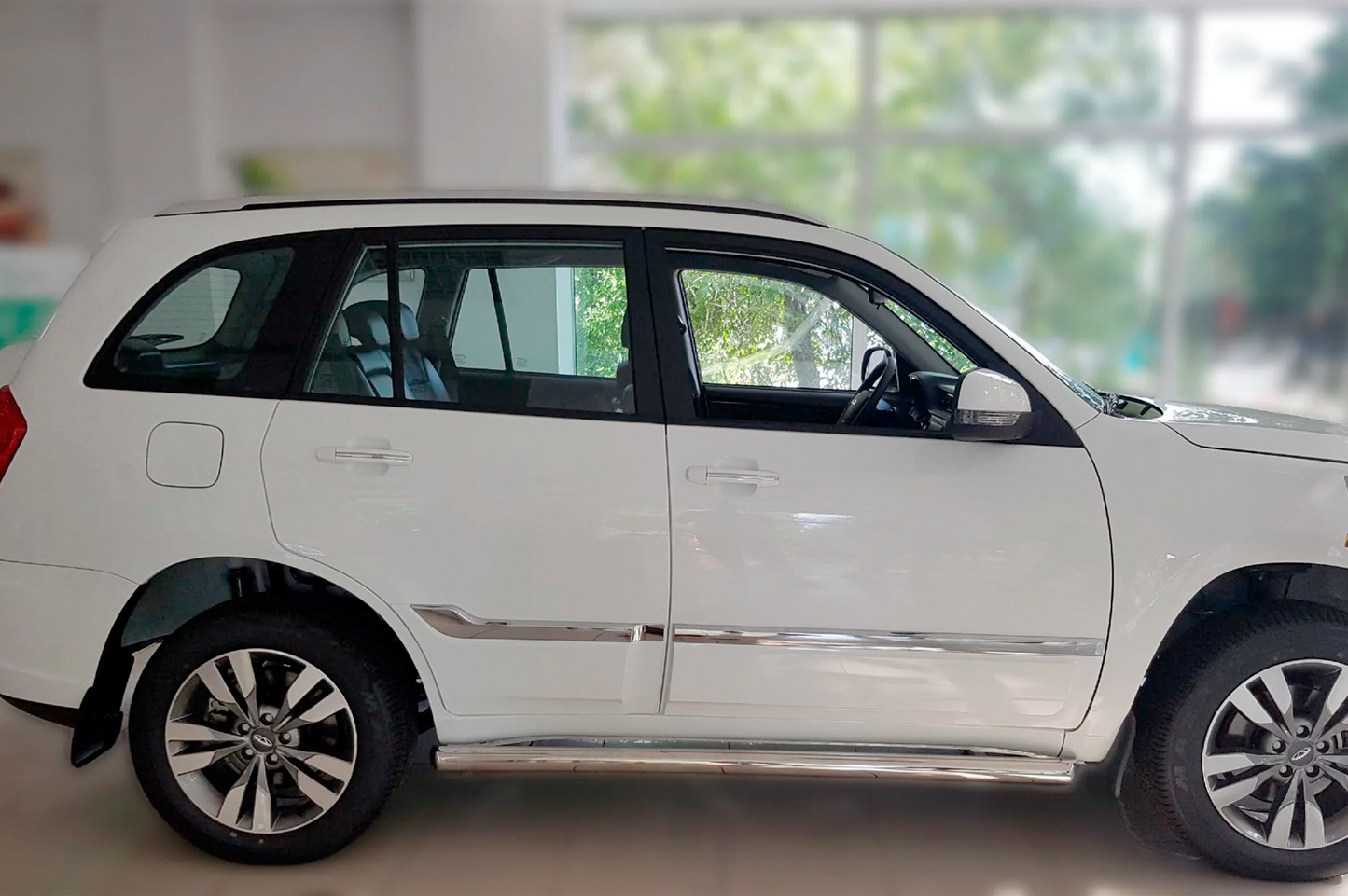 Side Bars (2 pcs, Stainless Steel) for Chery Tiggo 3 2005- - image 3