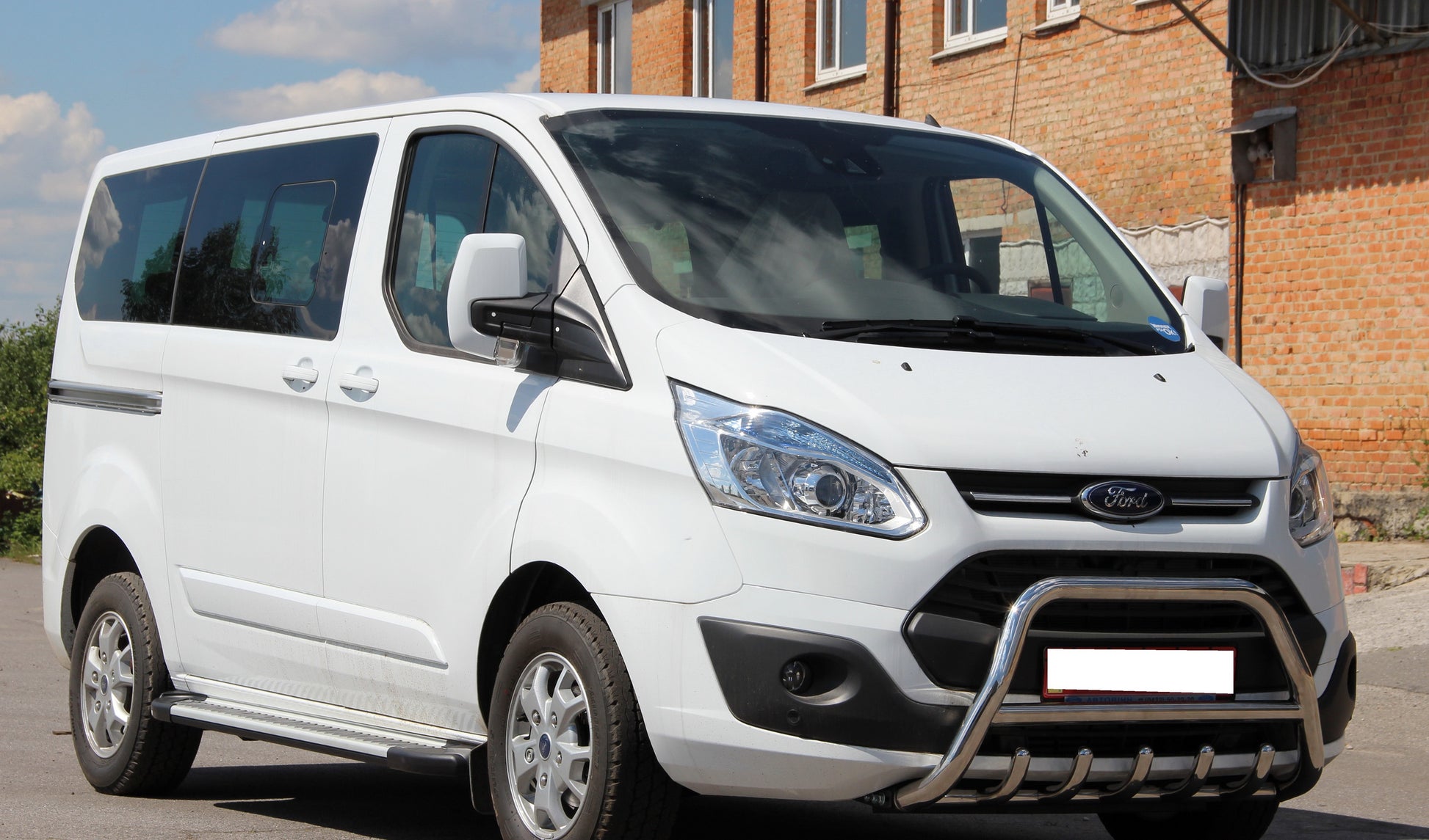 Bull Bar WT003 (Stainless Steel) for Ford Custom 2013-2022 - image 3