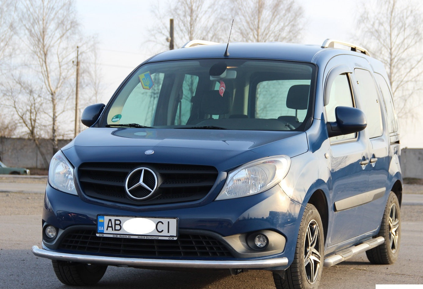 Front Bar ST008 (Stainless Steel) for Mercedes Citan 2013-2021 - image 2