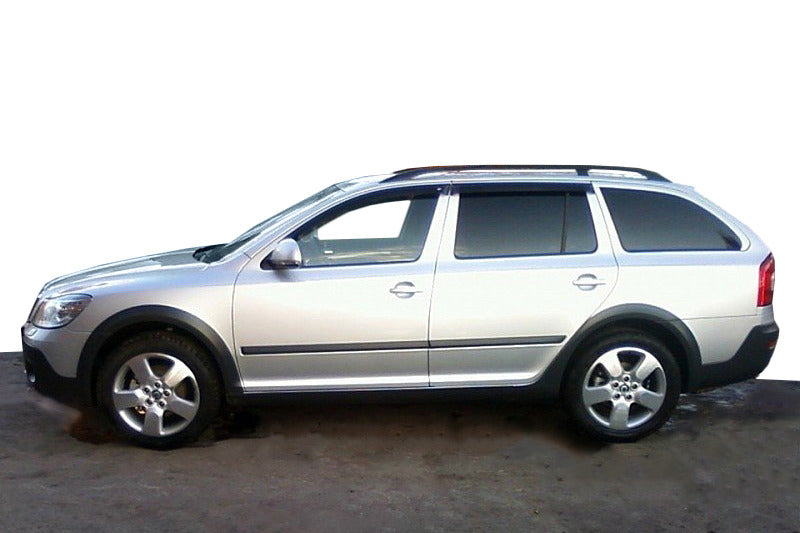 Window Deflectors SW (4 pcs, HIC) for Skoda Octavia II A5 2010-2013 - image 4