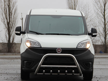 Bull Bar WT003 (Stainless Steel) for Fiat Doblo II 2010-2022 - image 1