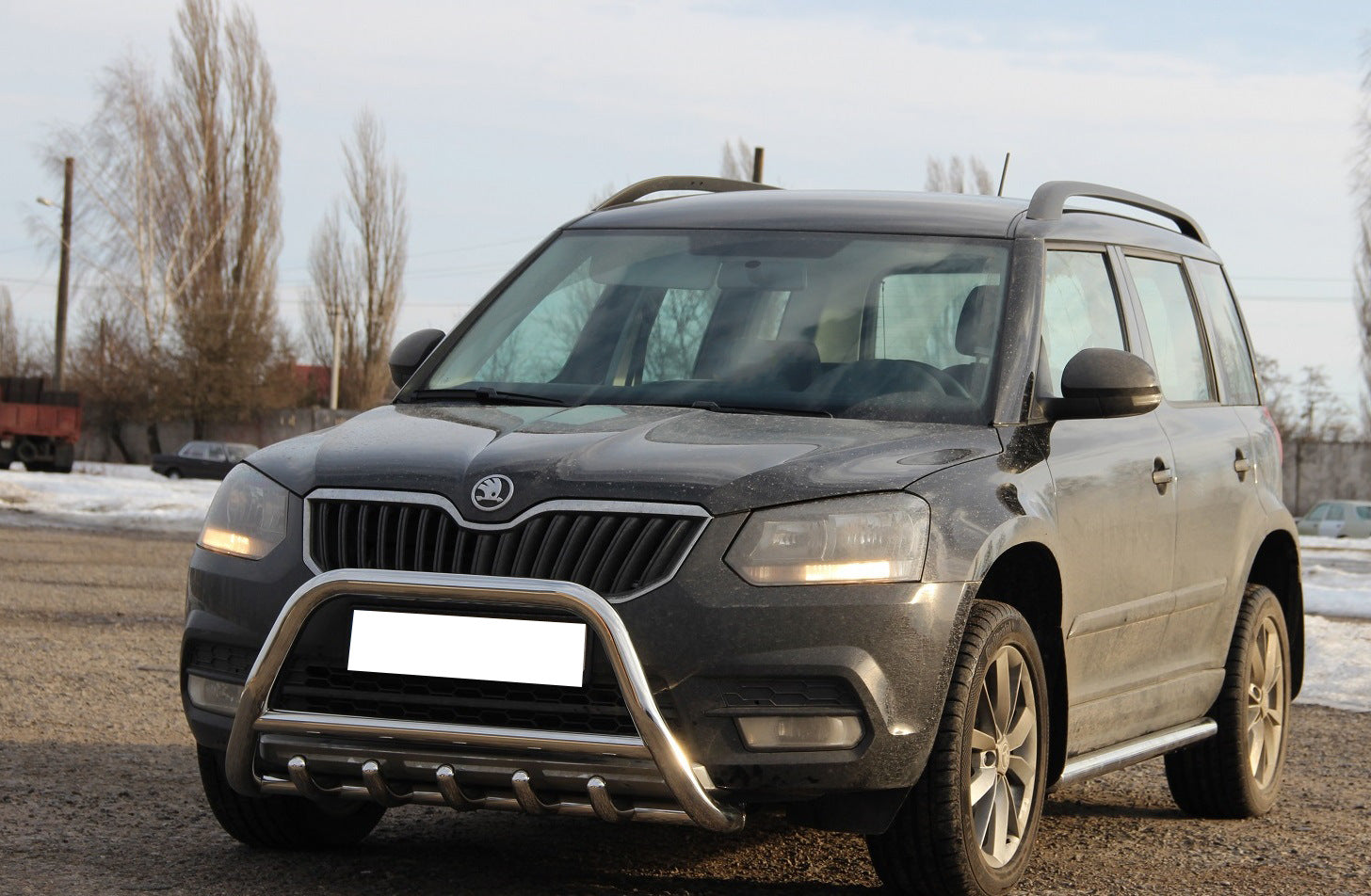 Bull Bar WT003 (Stainless Steel) for Skoda Yeti 2009-2017 - image 3