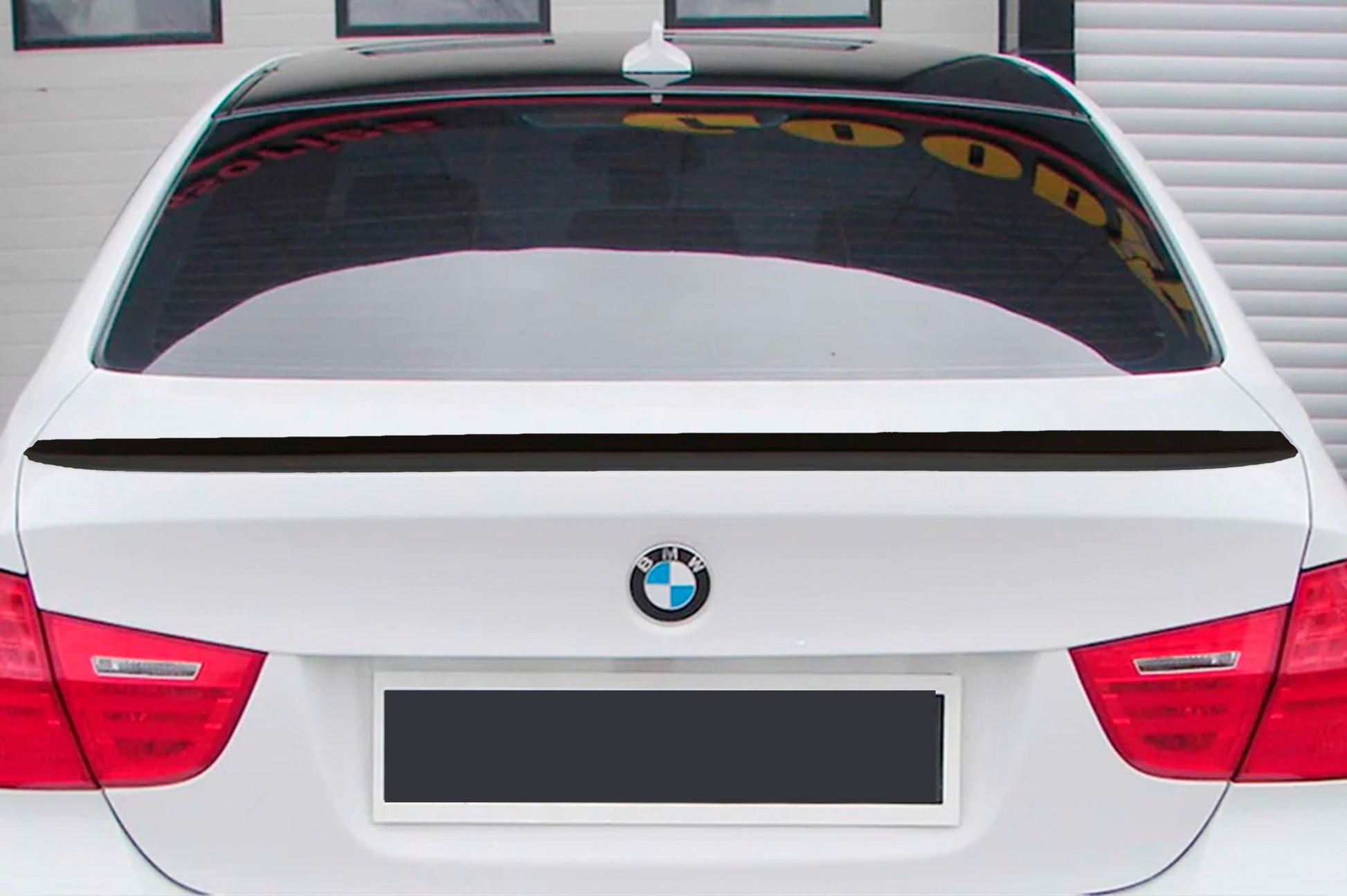 M3-Style Spoiler (for E90, Gloss Black) for BMW 3 Series E90/E91 2005-2011 - image 4