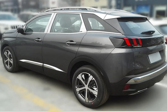 Stainless Steel Door Pillar Covers for Peugeot 3008 2016-2023 - image 2