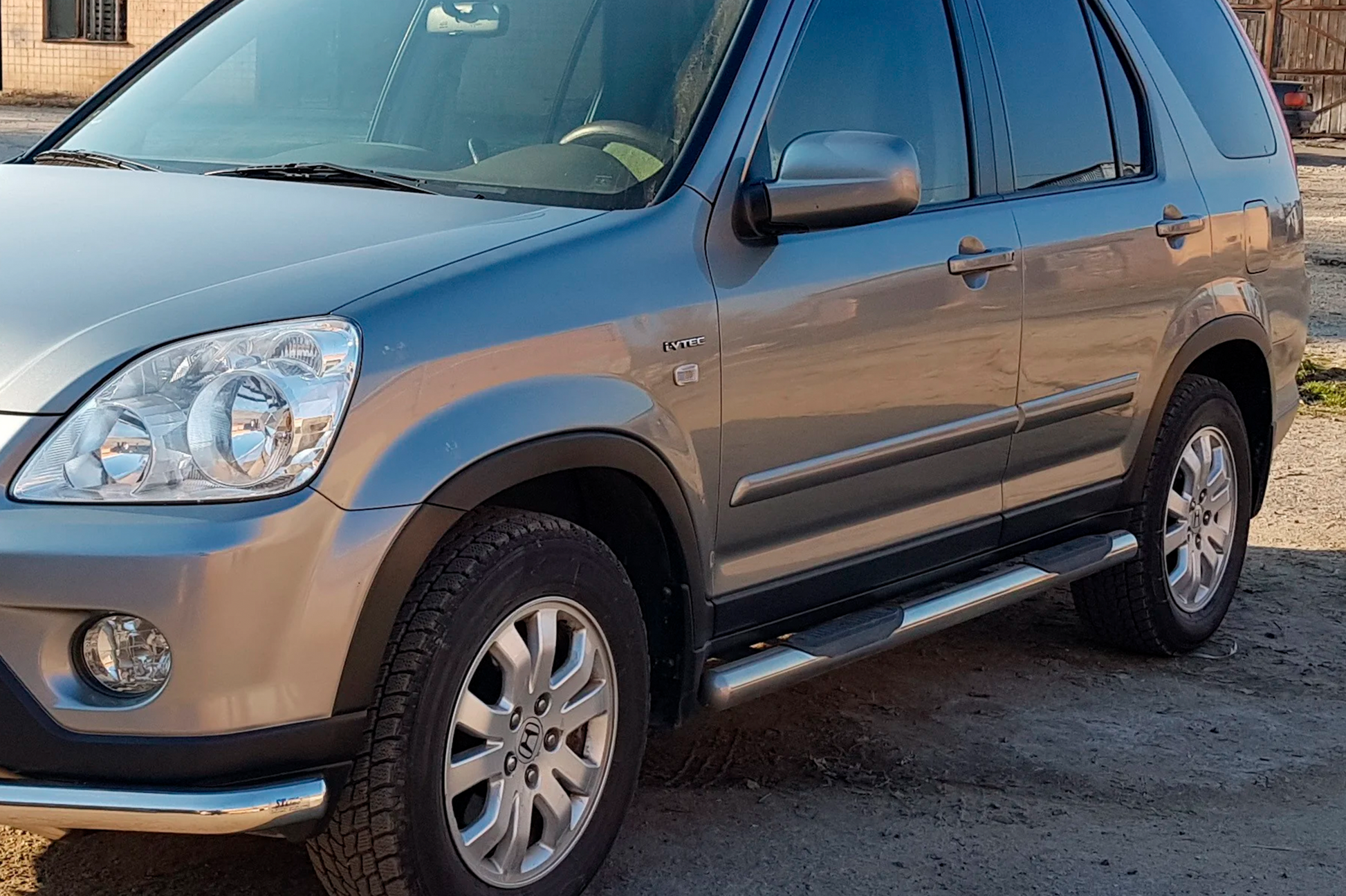 Side Bars (2 pcs, Stainless Steel) for Honda CRV 2001-2006 - image 1