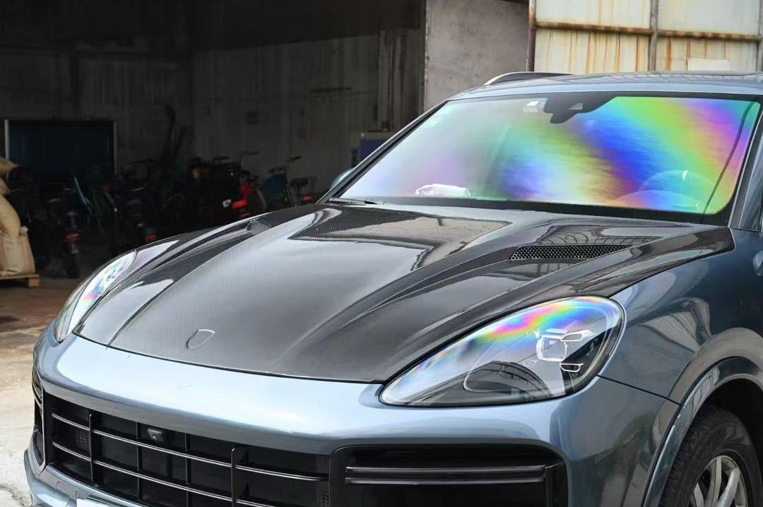 Hood (Carbon) for Porsche Cayenne 2018- - image 3