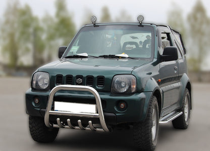 Bull Bar F2-01 (Stainless Steel) for Suzuki Jimny 1998-2018 - image 3