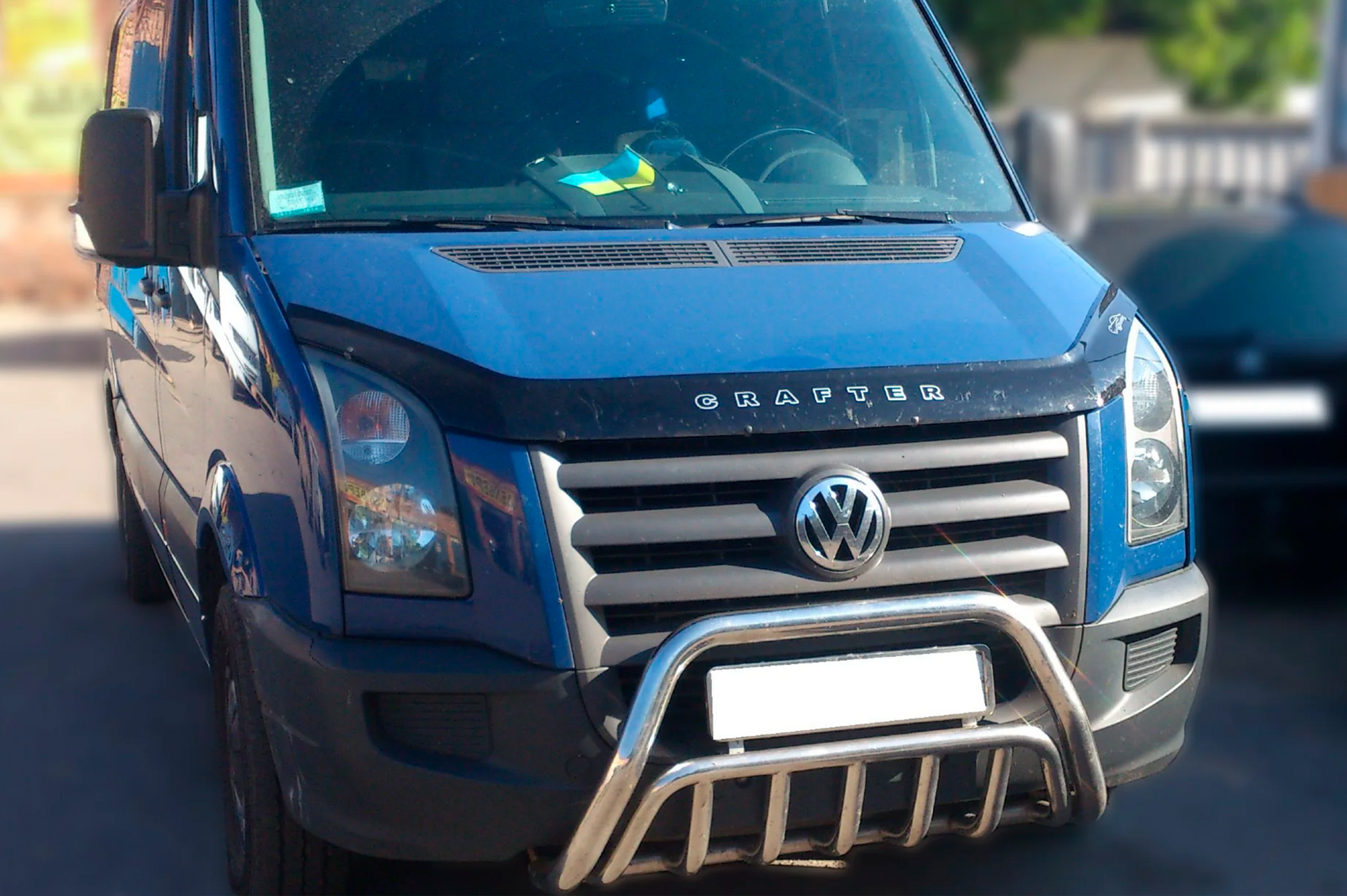 Front Bar WT002 (Stainless Steel) for Volkswagen Crafter 2006-2016 - image 1