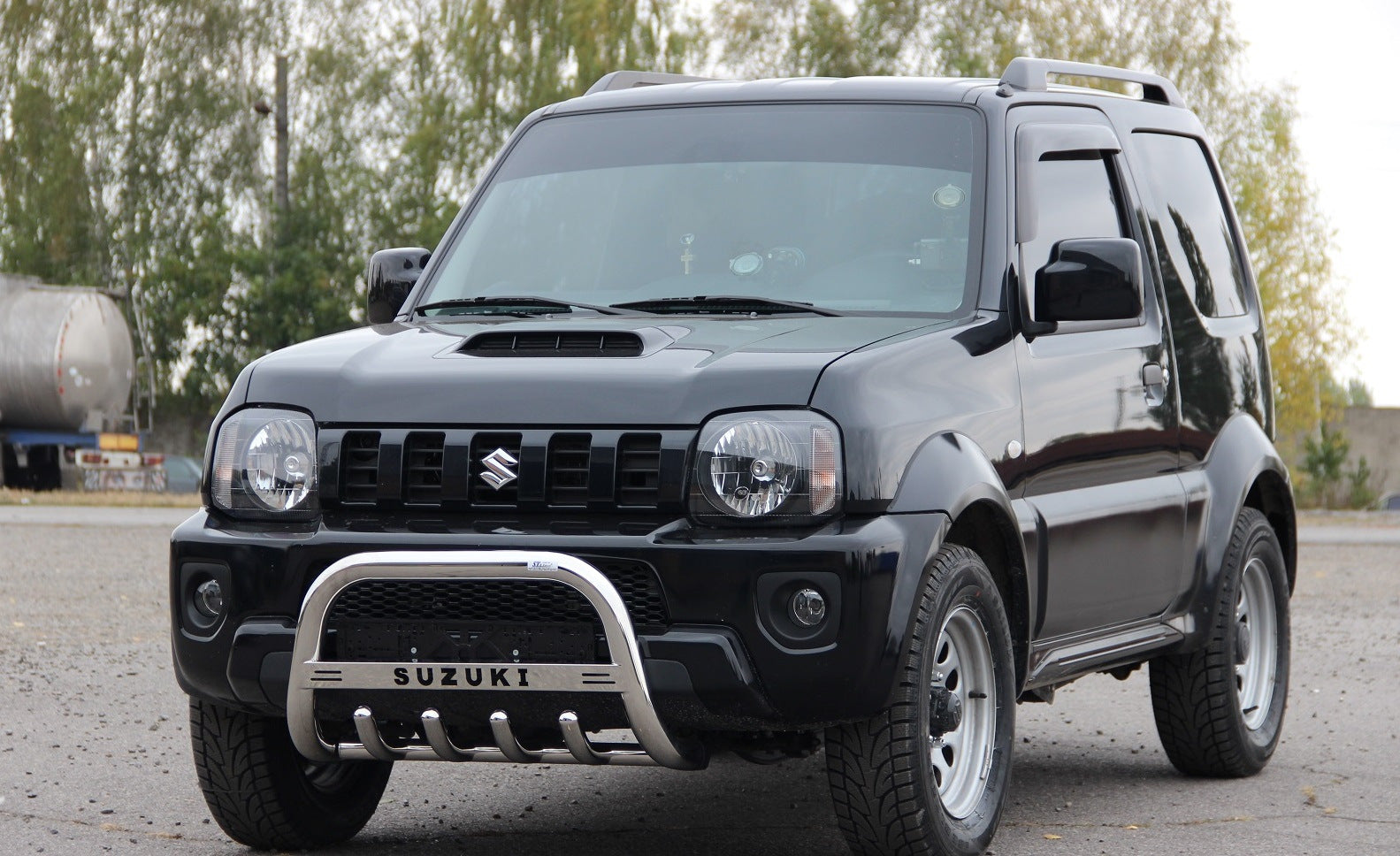 Bull Bar QT006 (Stainless Steel) for Suzuki Jimny 1998-2018 - image 2