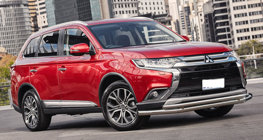 Front Bull Bar ST014 (Stainless Steel) for Mitsubishi Outlander 2012-2021 - image 1
