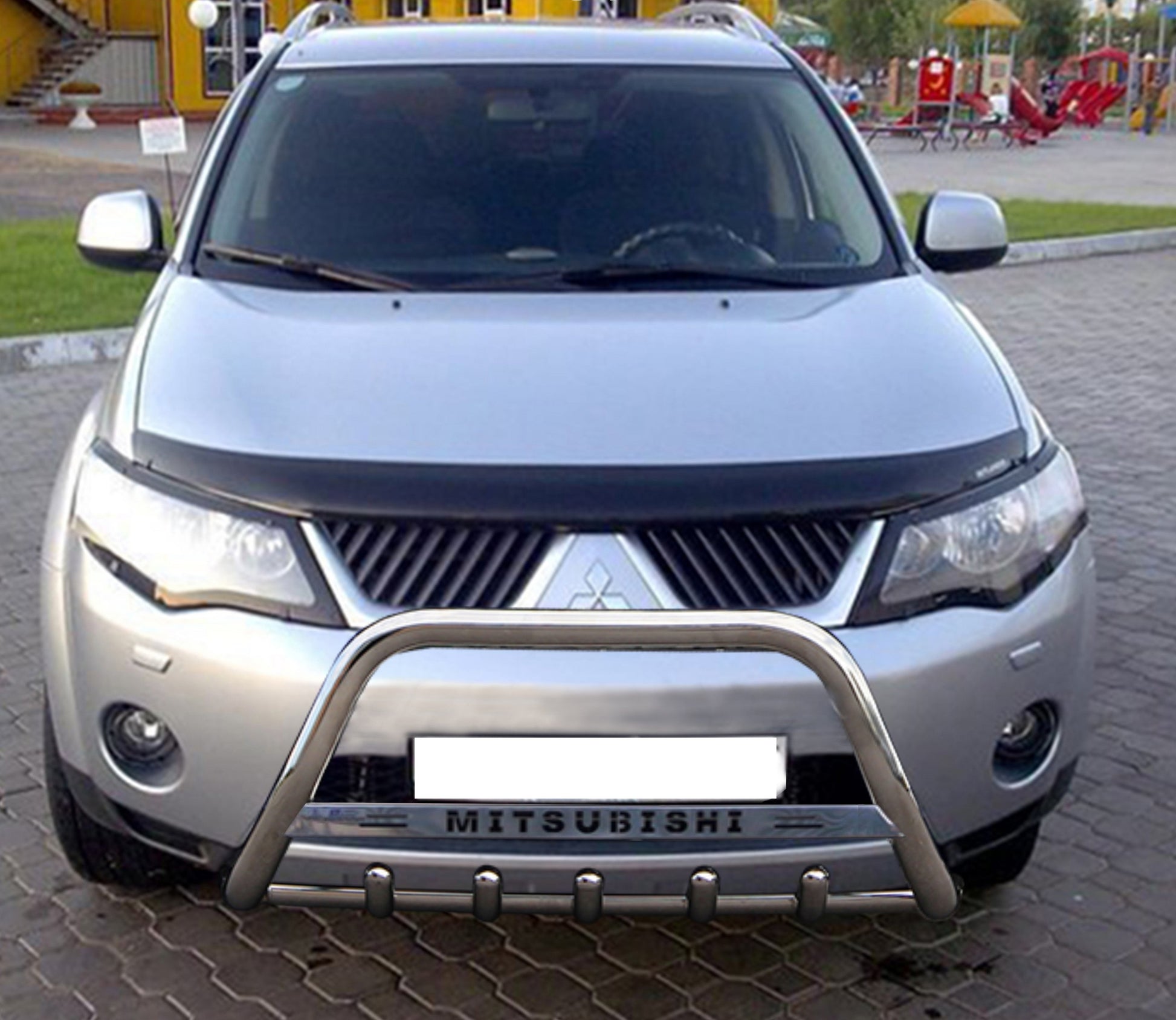 Bull Bar WT004 Stainless Steel for Mitsubishi Outlander 2006-2012 - image 1