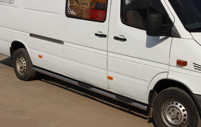 Side Pipes (2 pcs, Stainless Steel) for Mercedes Sprinter W901/902/903/904/905 1995-2006 - image 6