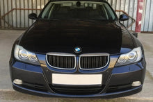 Kidney Grilles M-Look (for E-90/91 2005-2008, Gloss Black with Chrome Trim) for BMW 3 Series E90/E91 2005-2011 - image 1