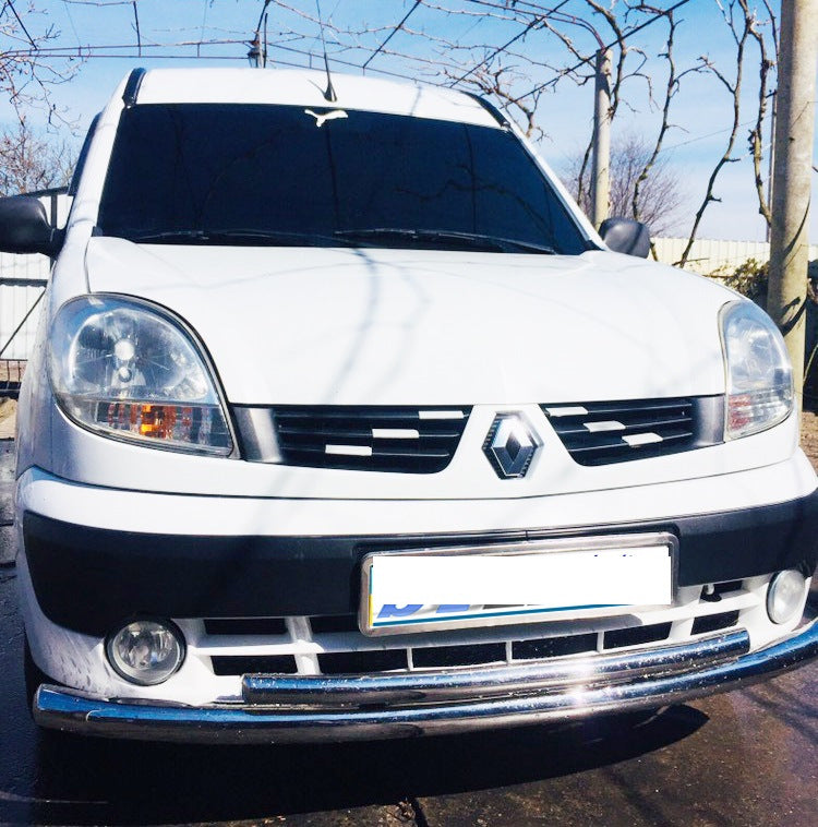Front Bull Bar ST014 (Stainless Steel) for Renault Kangoo 1998-2008 - image 1