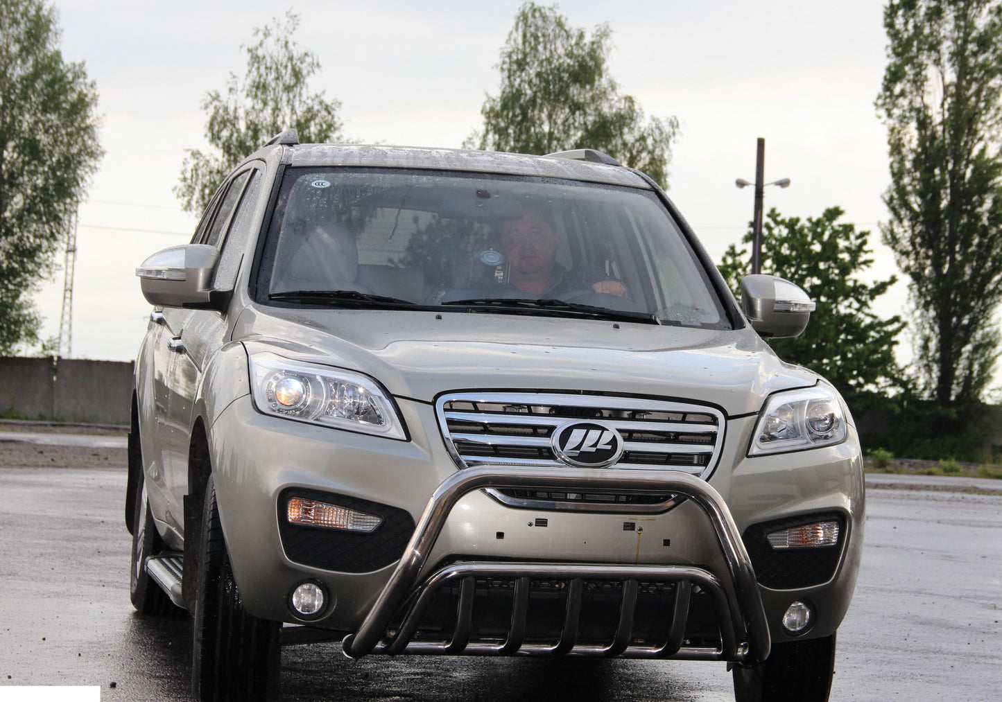 Bull Bar WT002 (Stainless Steel) for Lifan X60 2011- - image 1