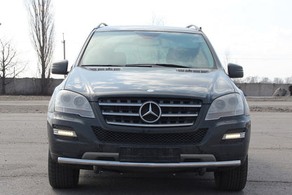 Front Bar ST008 (Stainless Steel) for Mercedes ML W164 2005-2011 - image 1