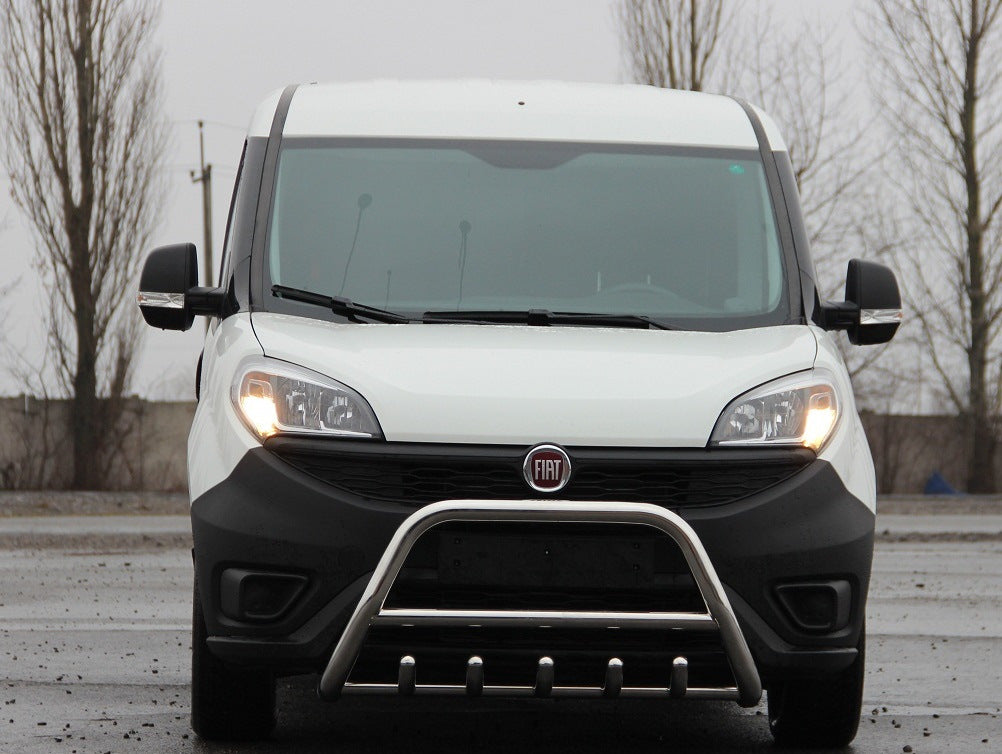 Bull Bar WT003 (Stainless Steel) for Fiat Doblo II 2010-2022 - image 1