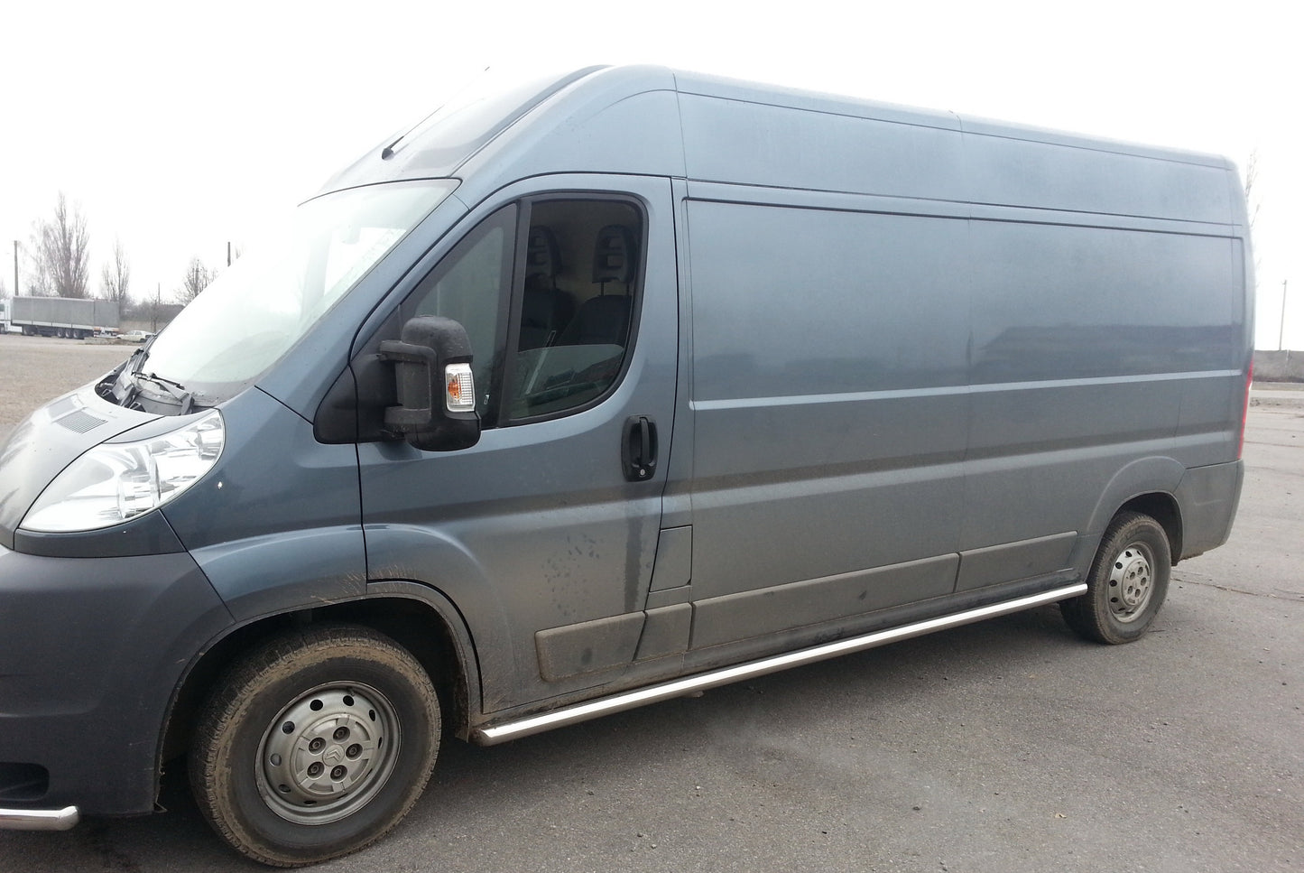 Side Pipes (2 pcs, Stainless Steel) for Citroen Jumper 2007-2025 - image 2