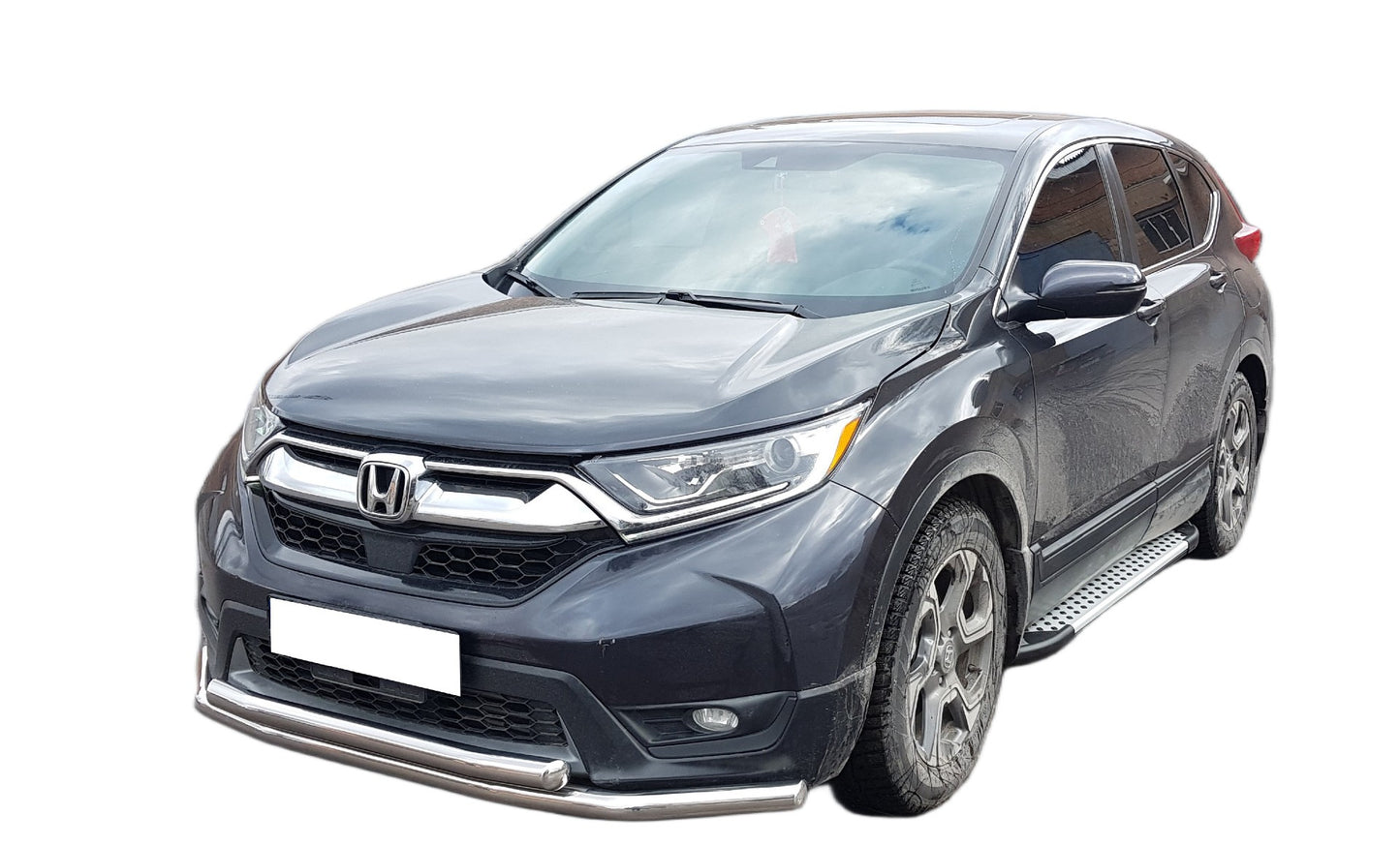 Front Bar ST014 (2016-2019, Stainless Steel) for Honda CRV 2017-2022 - image 1