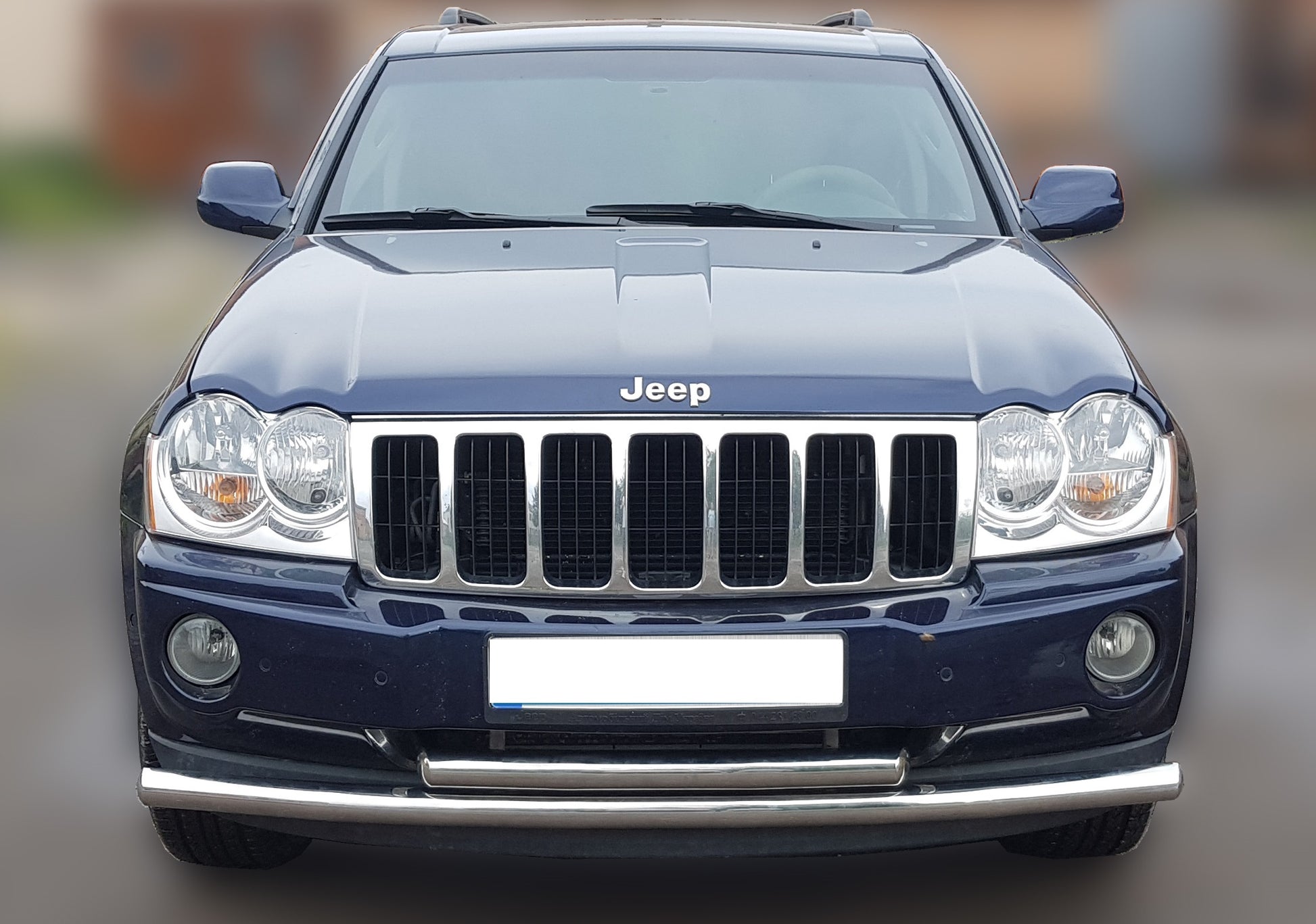 Front Bull Bar ST014 (Stainless Steel) for Jeep Grand Cherokee WK 2004-2010 - image 1