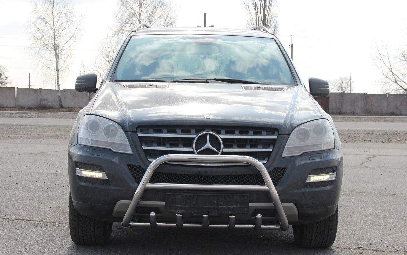 Bull Bar WT003 (Stainless Steel) for Mercedes ML W164 2005-2011 - image 1