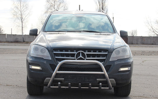 Bull Bar WT003 (Stainless Steel) for Mercedes ML W164 2005-2011 - image 1