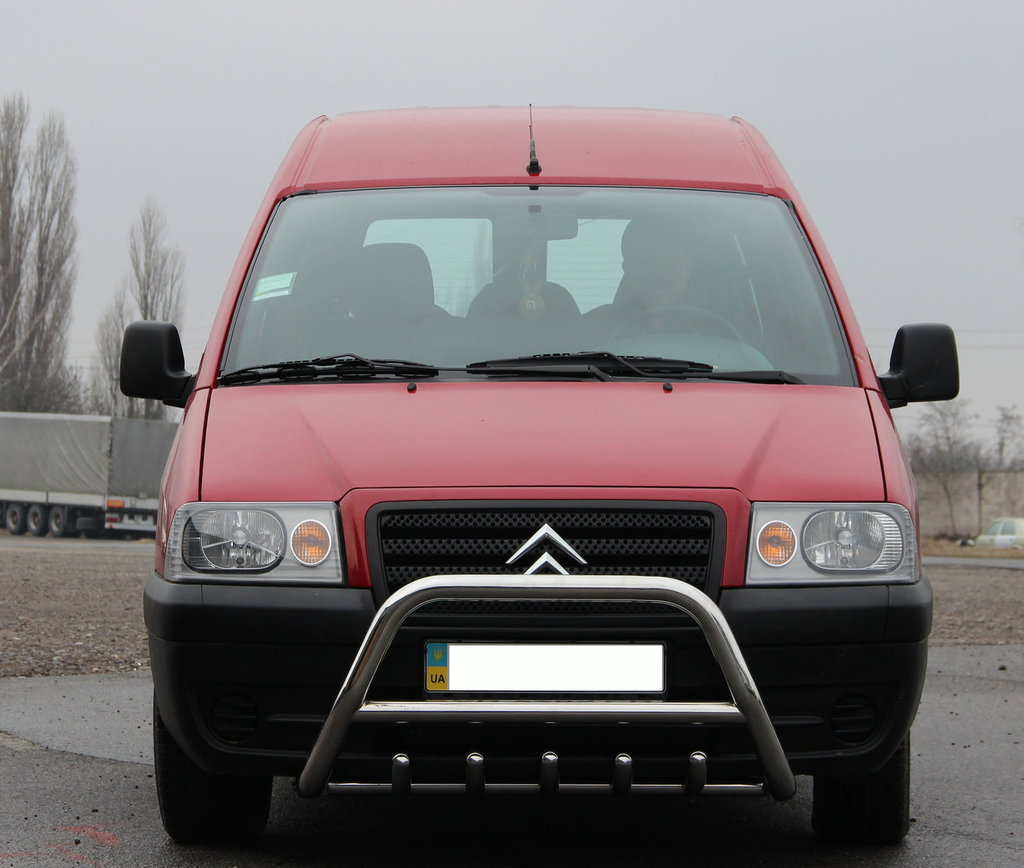 Bull Bar WT003 (Stainless Steel) for Citroen Jumpy 1996-2007 - image 1