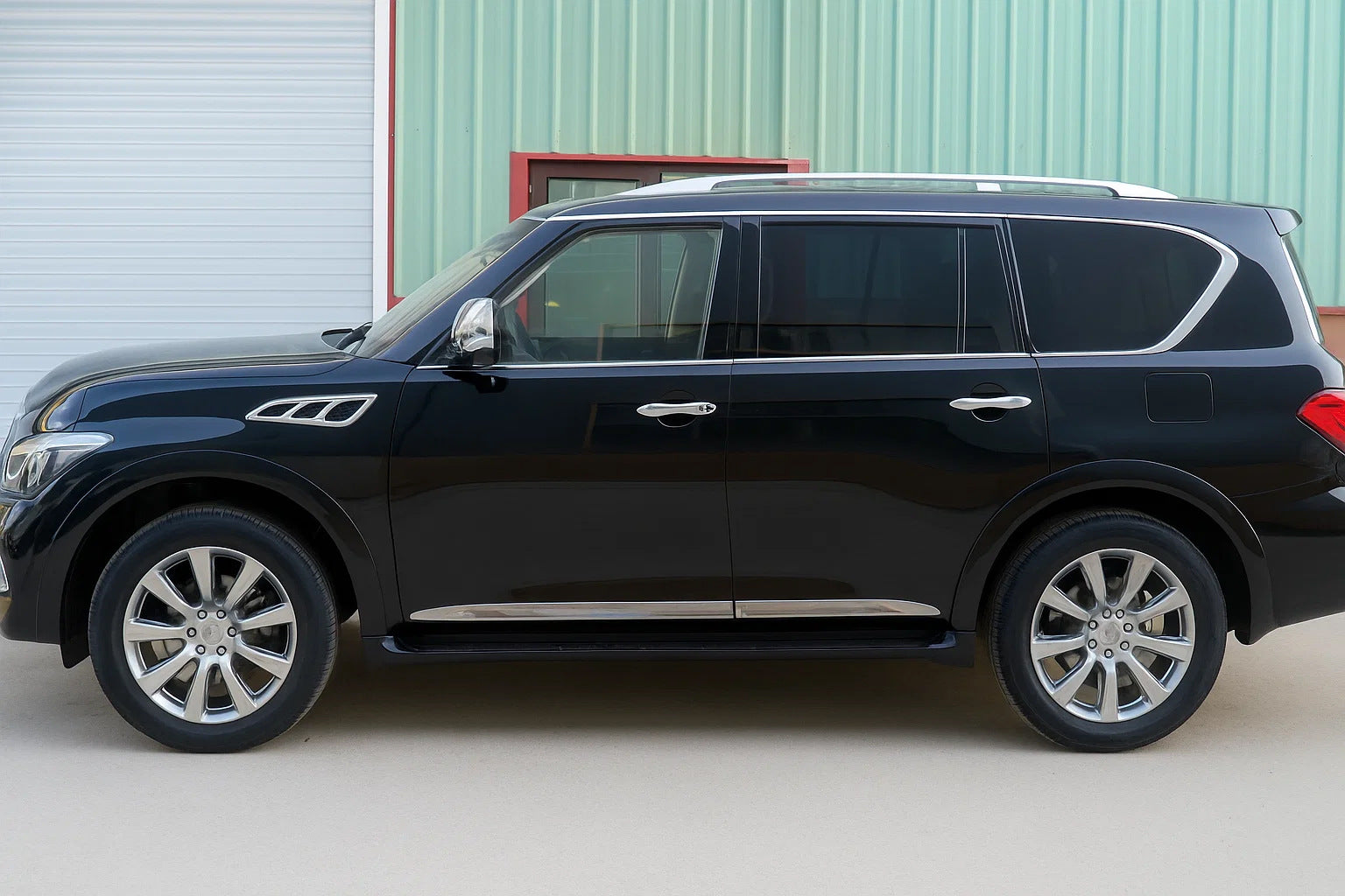 Door Moldings (4 pcs, Chrome) for Nissan Armada 2016-2024 - image 3