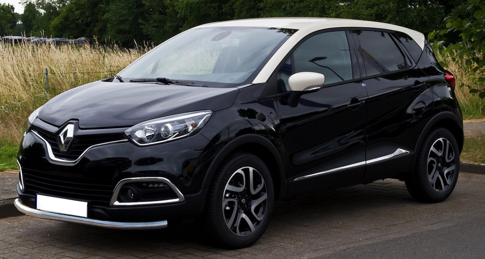 Front Bar ST008 (Stainless Steel) for Renault Captur 2013-2019 - image 1