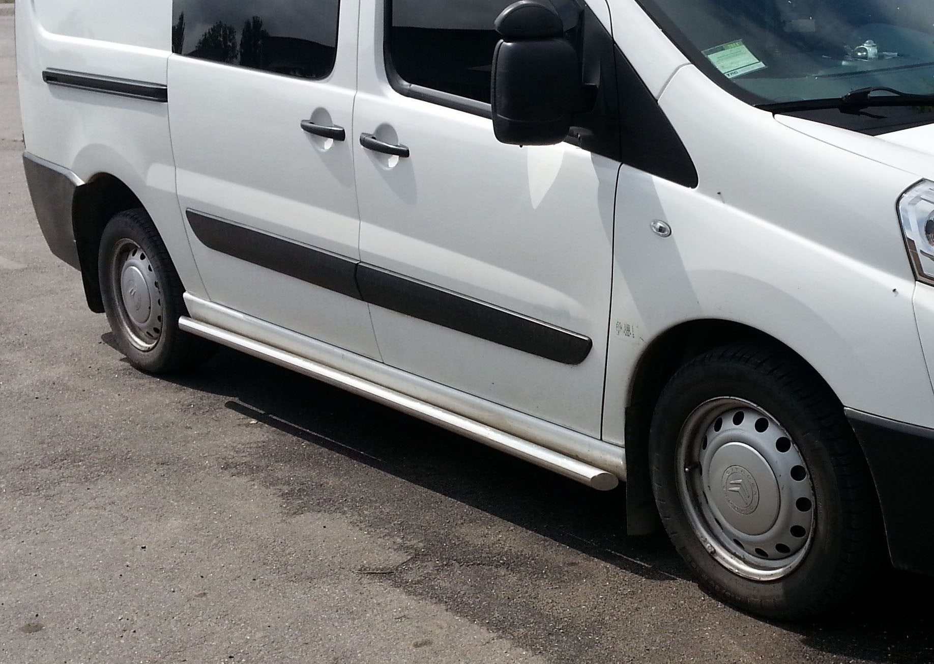 Side Bars (2 pcs, Stainless Steel) for Citroen Jumpy 2007-2017 - image 2