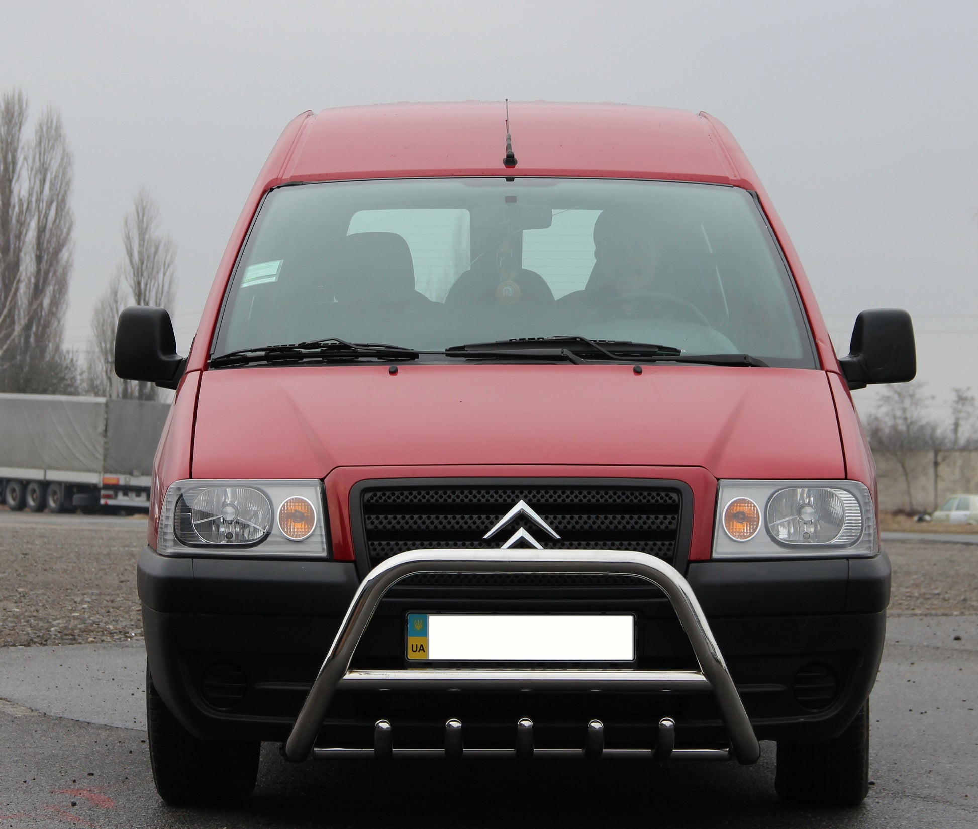 Bull Bar WT003 (Stainless Steel) for Citroen Jumpy 1996-2007 - image 1