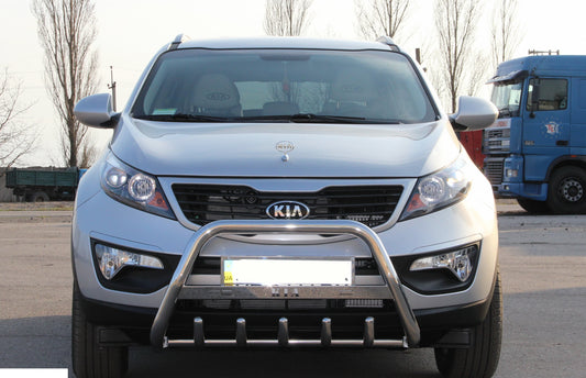Bull Bar WT004 Stainless Steel for Kia Sportage 2010-2015 - image 1