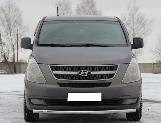 Front Bar ST008 (Stainless Steel) for Hyundai H300, H1, Starex 2008-2020 - image 1