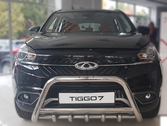 Bull Bar WT003 (Stainless Steel) for Chery Tiggo 7 2016-2019 - image 1