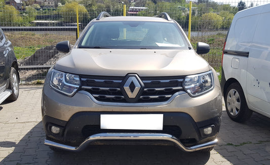 Front Bar ST012 (Stainless Steel) for Renault Duster 2008-2017 - image 1