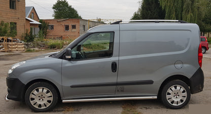 Side Pipes (2 pcs, Stainless Steel) for Fiat Doblo II 2010-2022 - image 3