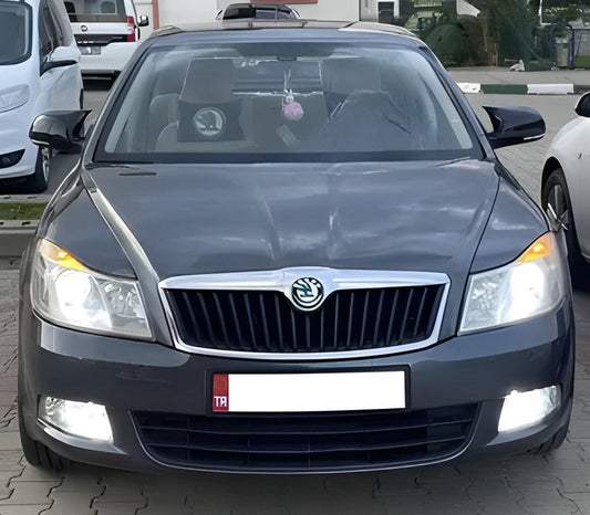 Covers for mirrors BMW-Style (2 pcs)  for Skoda Octavia II A5 2010-2013 - image 2