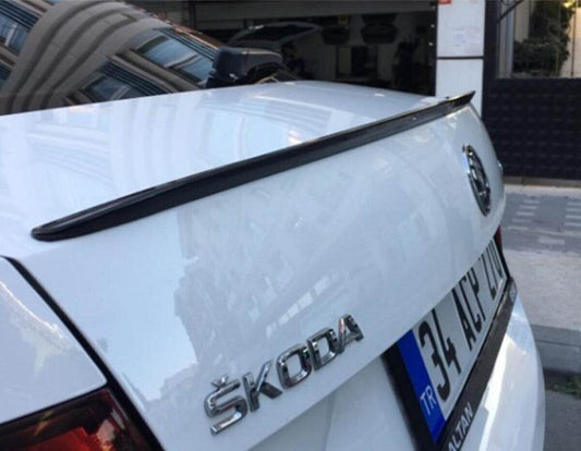 Spoiler LIP (Sunplex, black) (115.4cm *6cm) for Skoda Octavia III A7 2013-2019 - Reelken Auto