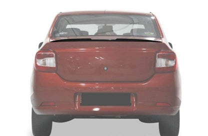Spoiler LIP (Sunplex, black) (118.5cm *5.5cm) for Dacia Logan II 2013-2022 - Reelken Auto