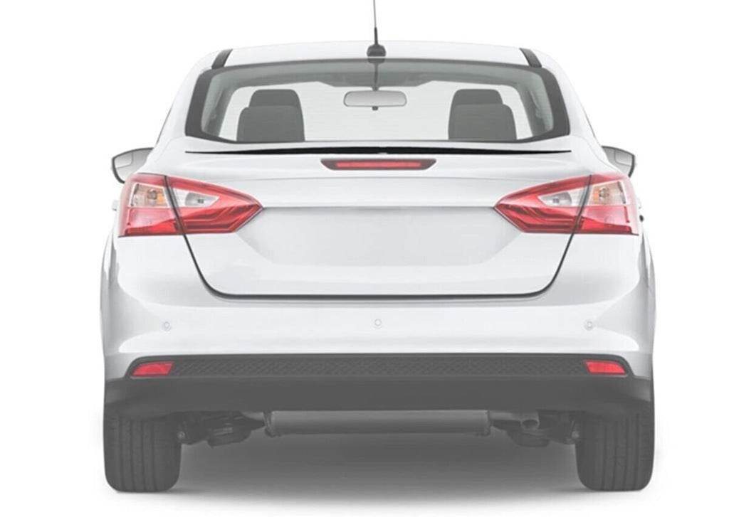 Spoiler Sedan LIP (Sunplex, black) (107.2cm *5.5cm) for Ford Focus III 2011-2017 - Reelken Auto