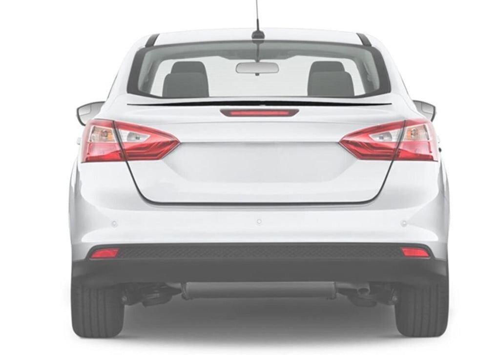 Sedan LIP Spoiler (Sunplex, black) (107.2cm x 5.5cm) for Ford Focus III 2011-2017 - image 5