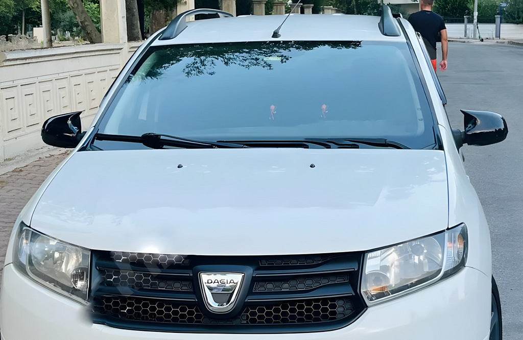 Covers for BMW-style mirrors (2 pcs) for Renault Logan MCV 2013-2022 - Reelken Auto