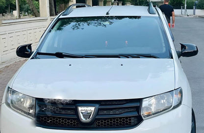 Covers for BMW-style mirrors (2 pcs) for Renault Logan MCV 2013-2022 - Reelken Auto
