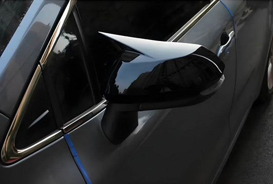 Covers for mirrors BMW-style (2014+, 2 pcs) for Toyota Avensis 2009-2018 - Reelken Auto