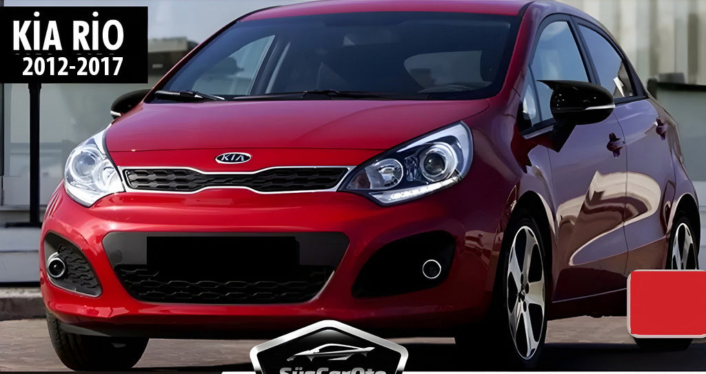 Covers for mirrors BMW-Style (With rotation, 2 pcs.) for Kia Rio 2012-2017 - image 7