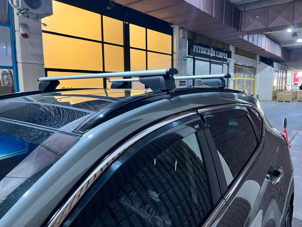 Cross bars for integrated roof rails lockable Wizard V2 (2 pcs) for Hyundai Tucson TL 2016-2021 - image 2